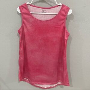 Bubblegum pink sleeveless shirt